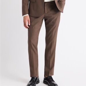 RW&CO. Classic Brown Suit Pants